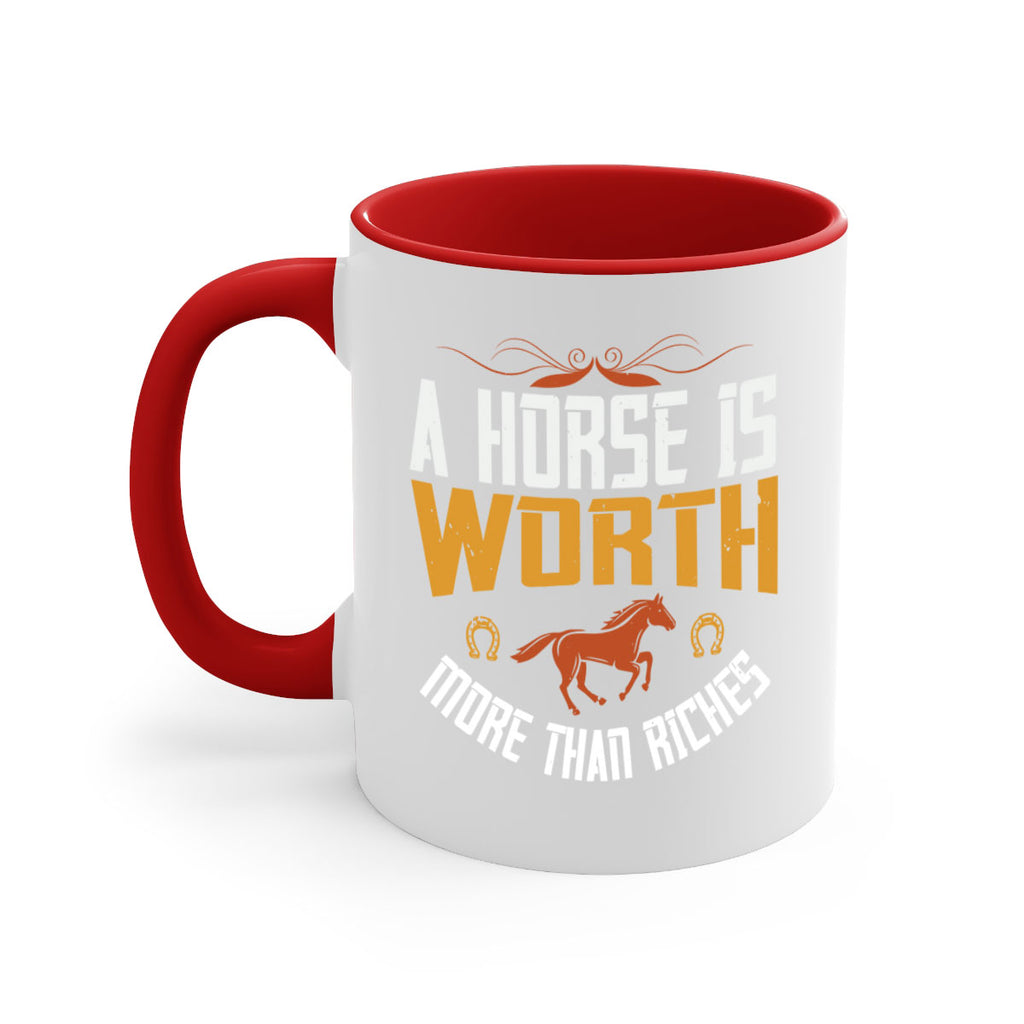 A horse is worth more than riches Style 45#- horse-Mug / Coffee Cup