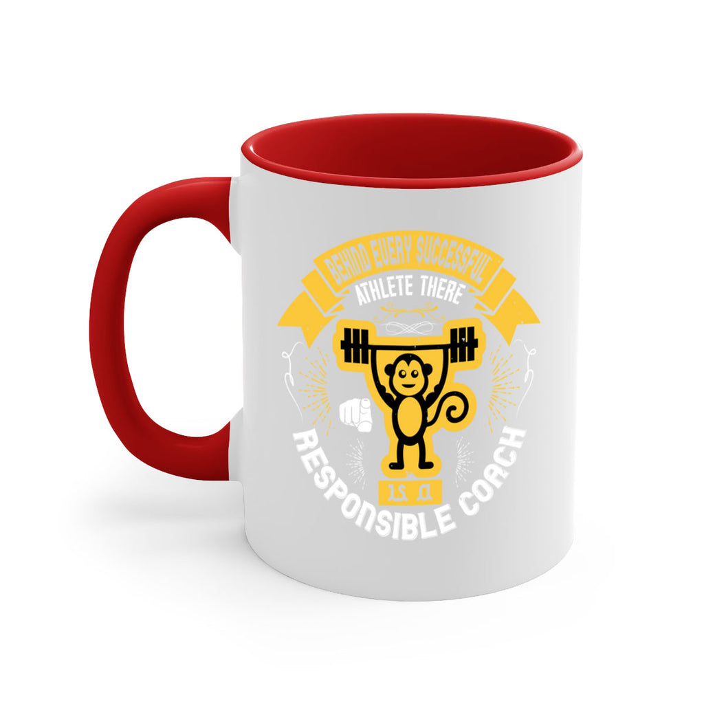 Behind every successful athlete there is a responsible coach Style 2#- dentist-Mug / Coffee Cup