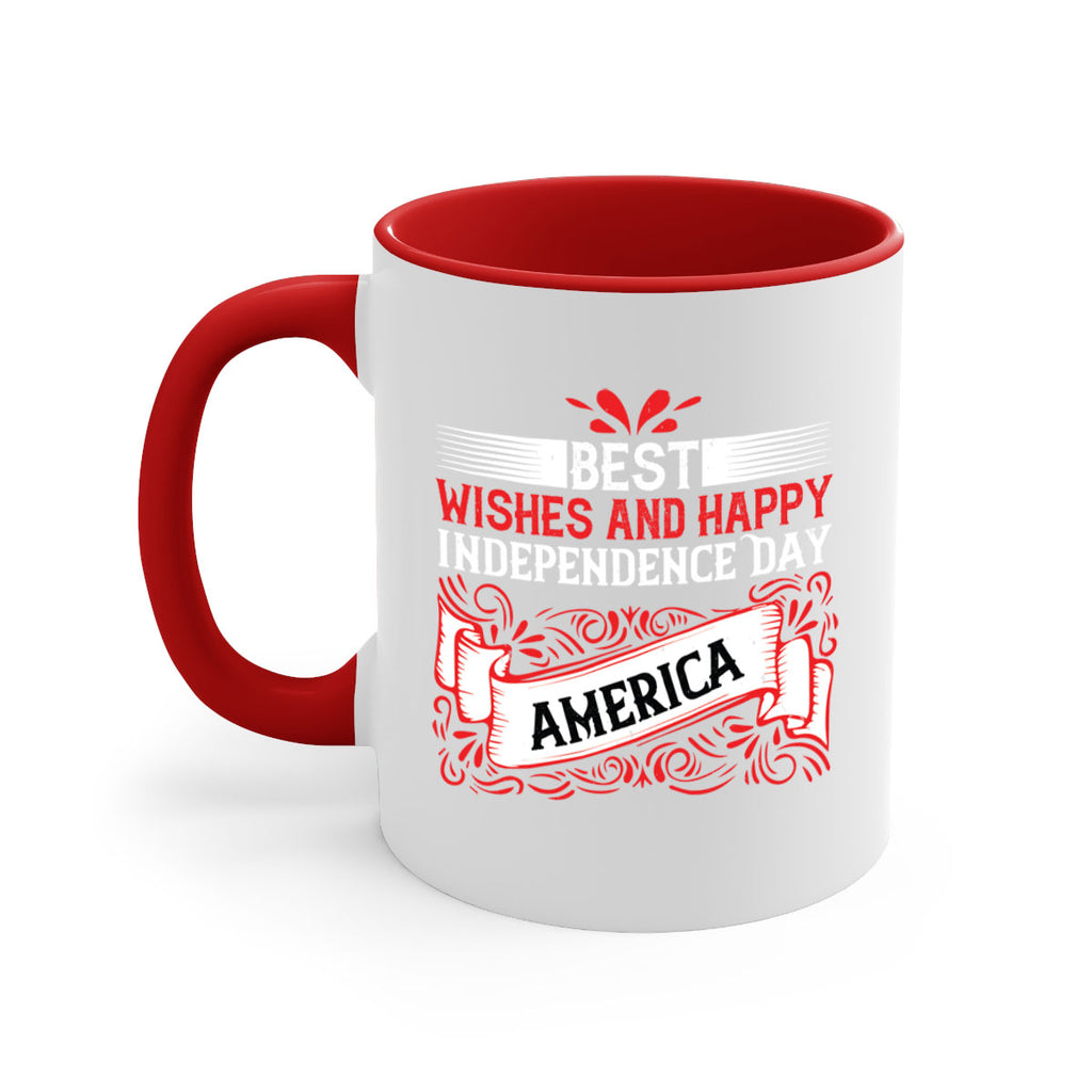 Best wishes and happy Independence Day america Style 86#- 4th Of July-Mug / Coffee Cup