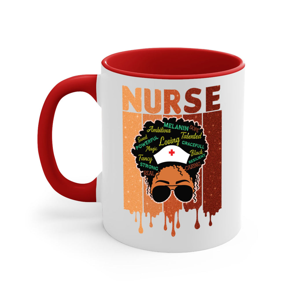 Black Nurse African Melanin Juneteenth 22#- juneteenth-Mug / Coffee Cup