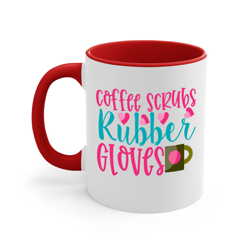 Coffee Scrubs Rubber Gloves Style Style 208#- nurse-Mug / Coffee Cup