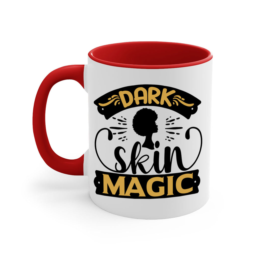 Dark skin magic Style 42#- Black women - Girls-Mug / Coffee Cup