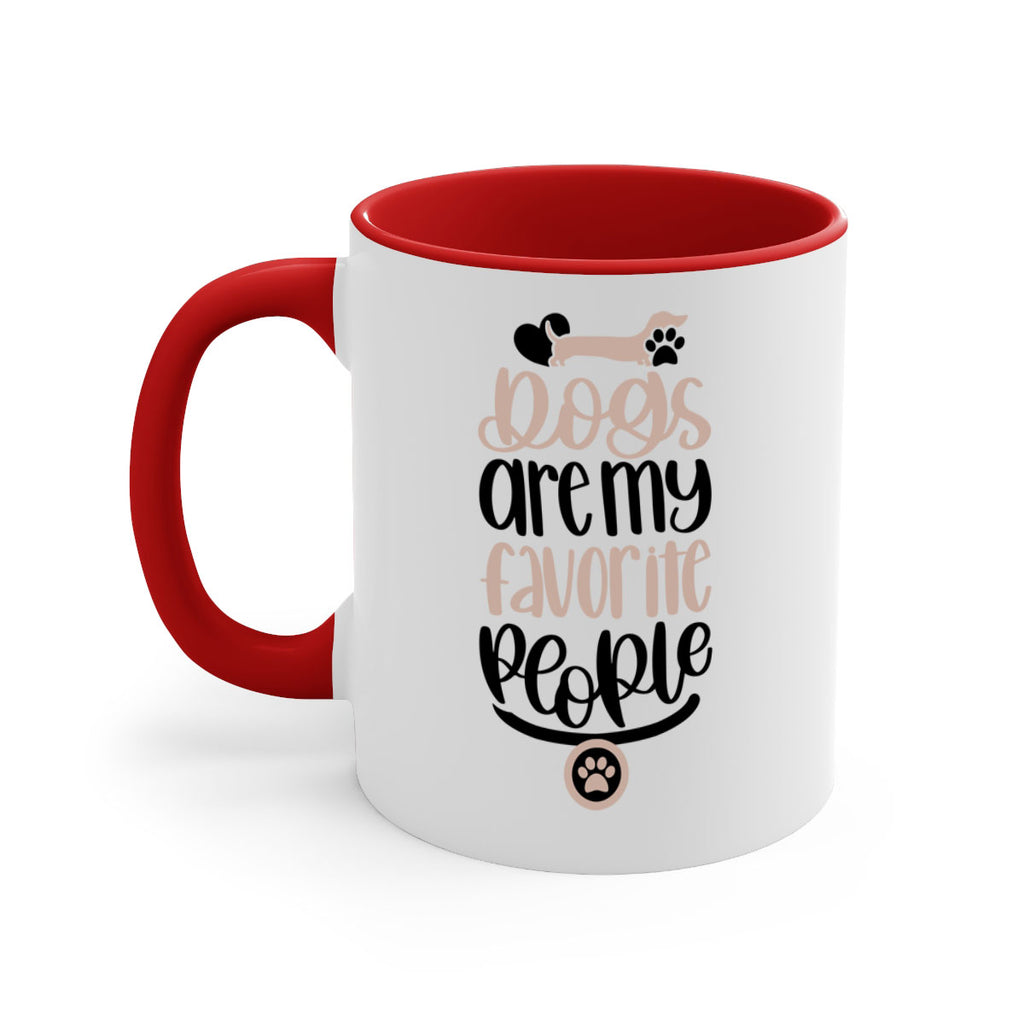 Dogs Are My Favorite People Style 23#- Dog-Mug / Coffee Cup