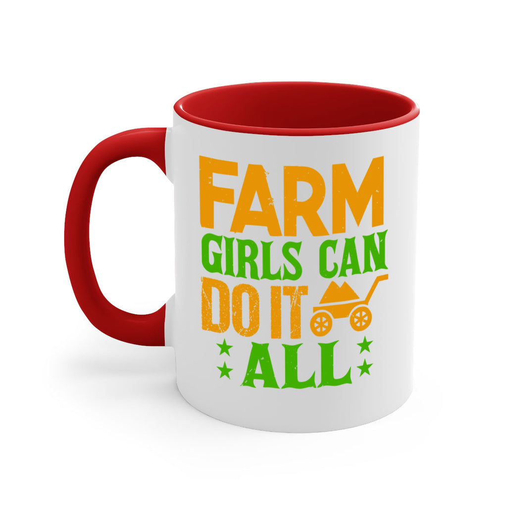 Farm girls can do it all 13#- Farm and garden-Mug / Coffee Cup