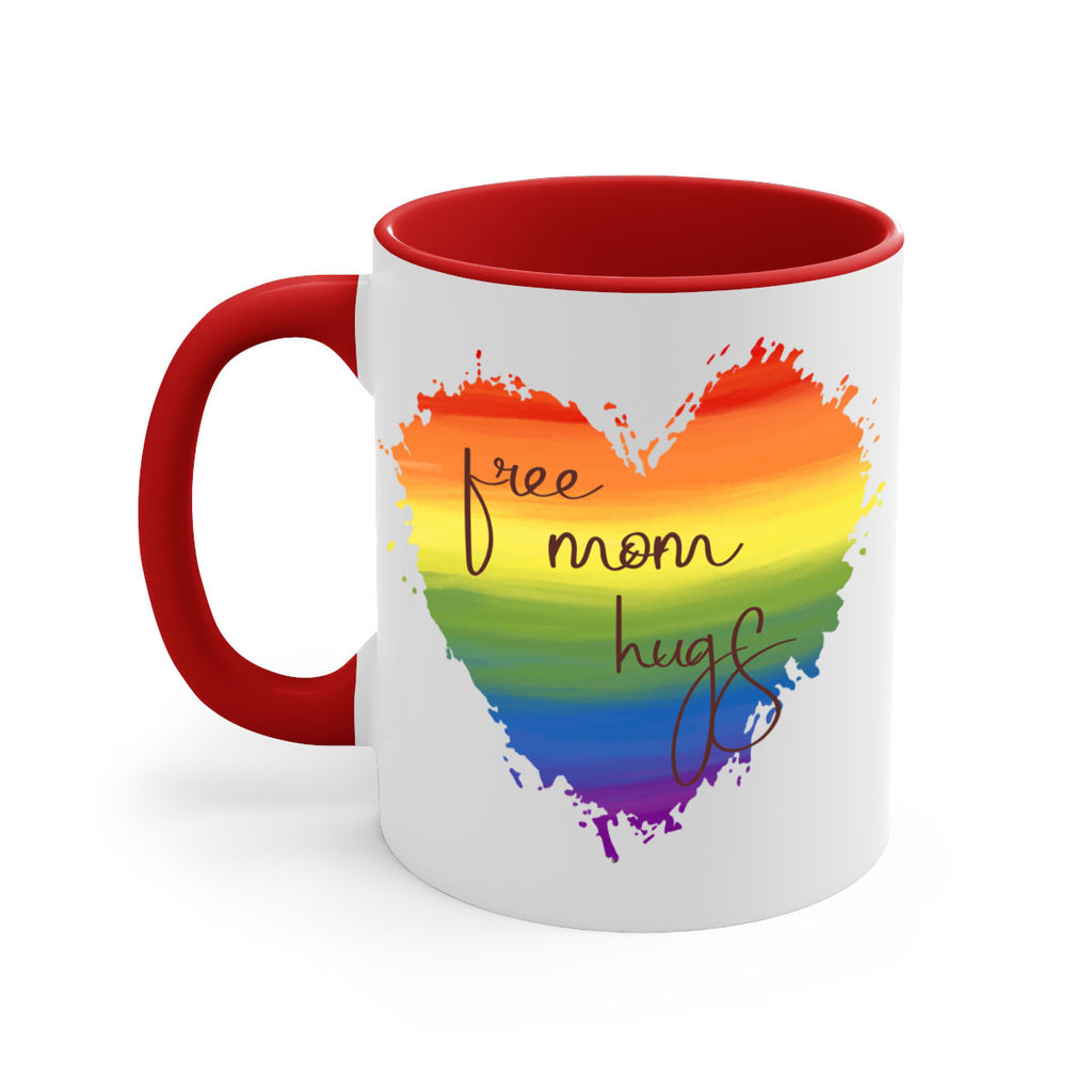 Free Mom Hugs Rainbow Pride Lgbt Png 35#- lgbt-Mug / Coffee Cup