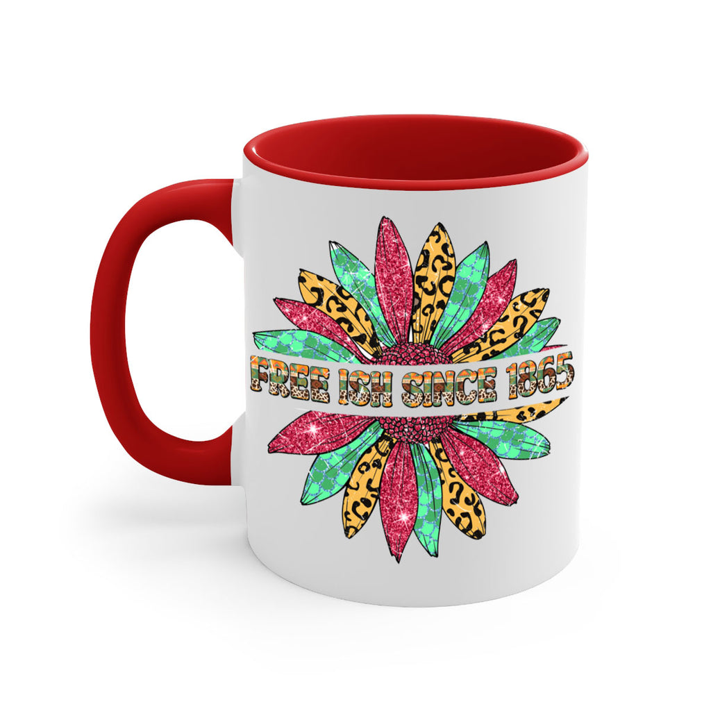 Freeish Since 1865 Sunflower Juneteenth 15#- juneteenth-Mug / Coffee Cup