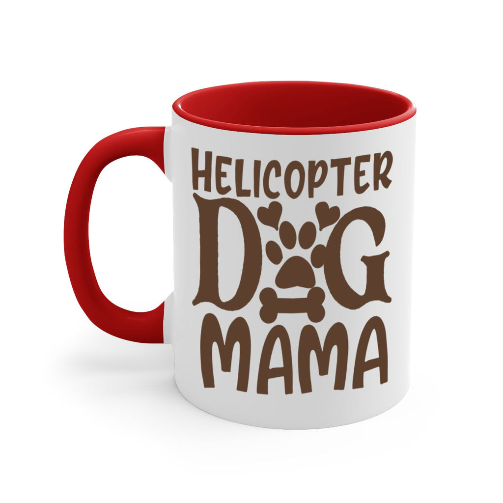 Helicopter Dog Mama Style 87#- Dog-Mug / Coffee Cup