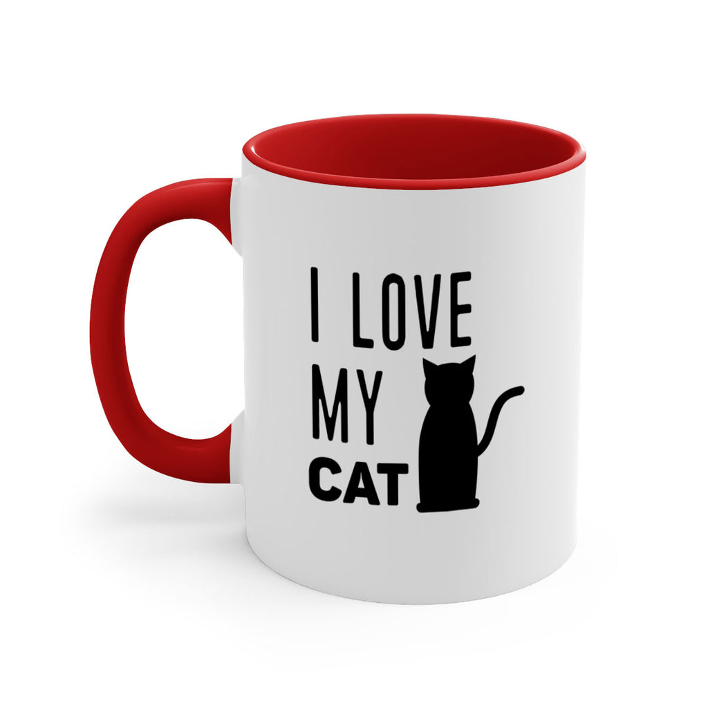 I Love My Cat Style 57#- cat-Mug / Coffee Cup
