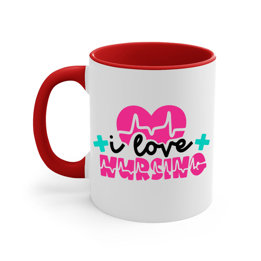 I Love Nursing Style Style 170#- nurse-Mug / Coffee Cup