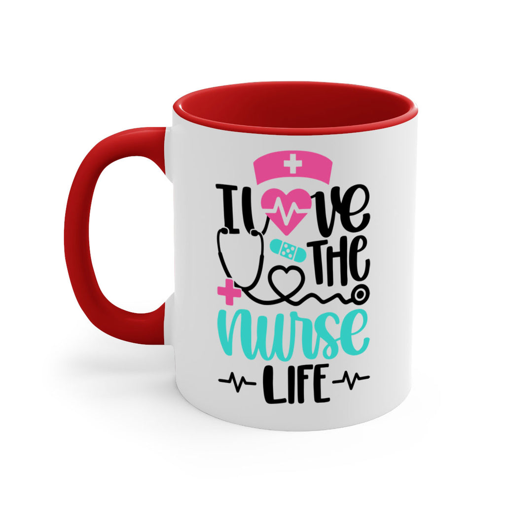 I Love The Nurse Life Style Style 169#- nurse-Mug / Coffee Cup