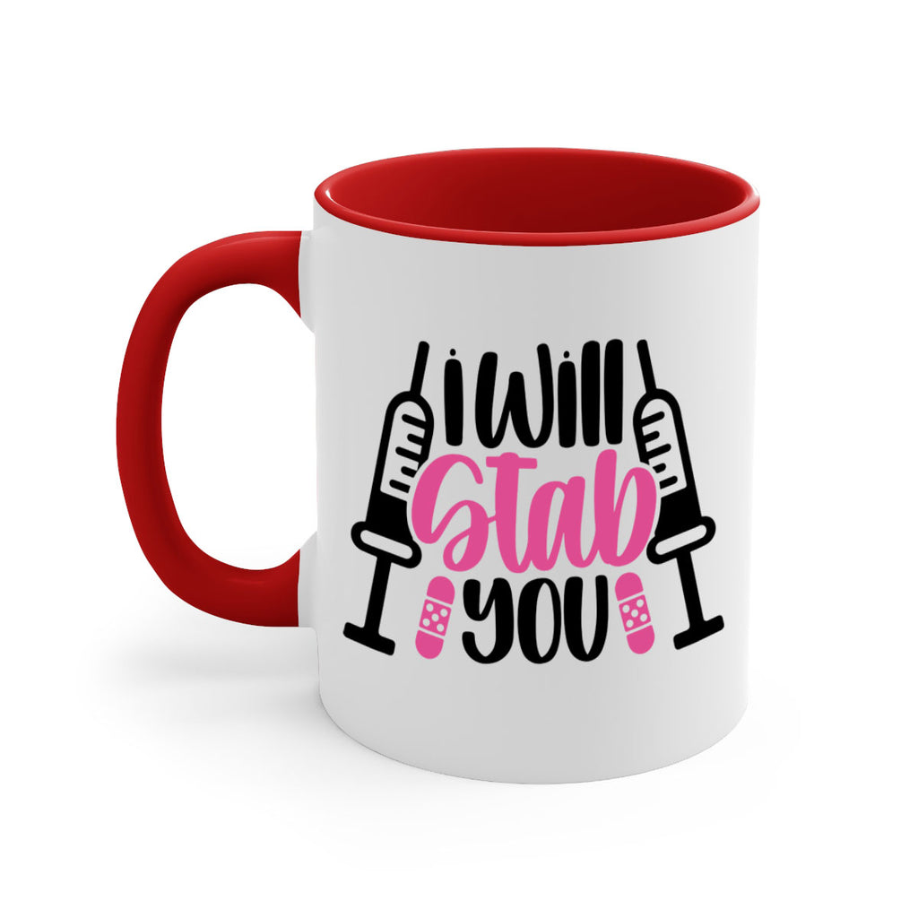 I Will Stab You Style Style 163#- nurse-Mug / Coffee Cup