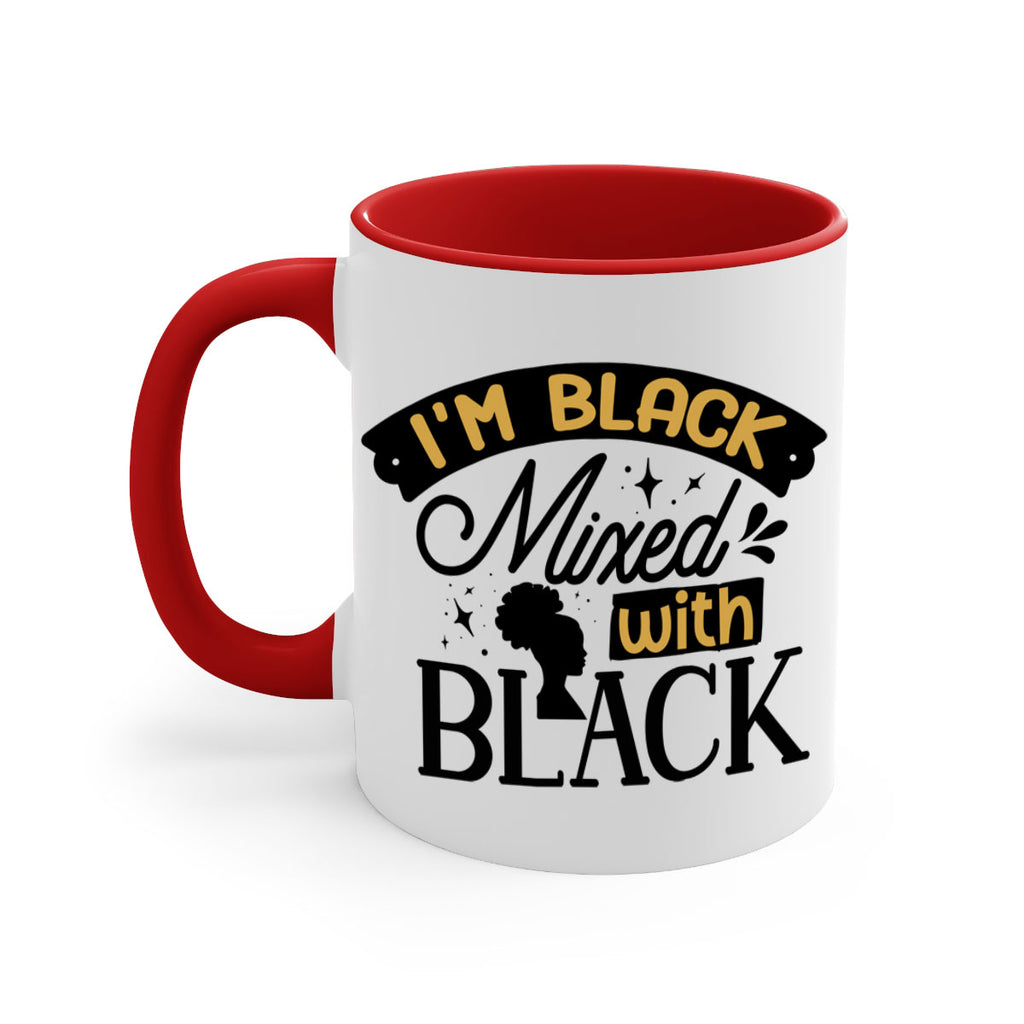 Im black mixed with black Style 30#- Black women - Girls-Mug / Coffee Cup