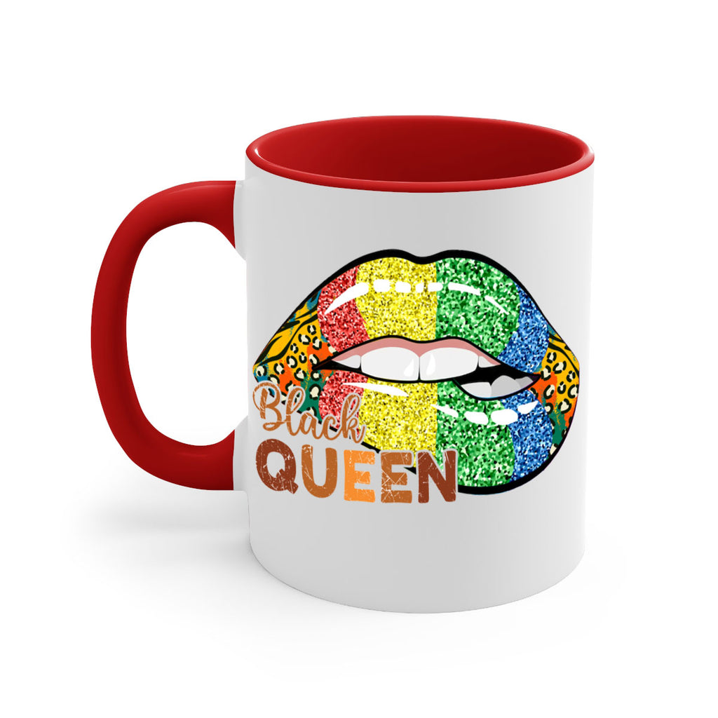 Juneteenth Black Queen Sexy Lip Png 35#- juneteenth-Mug / Coffee Cup