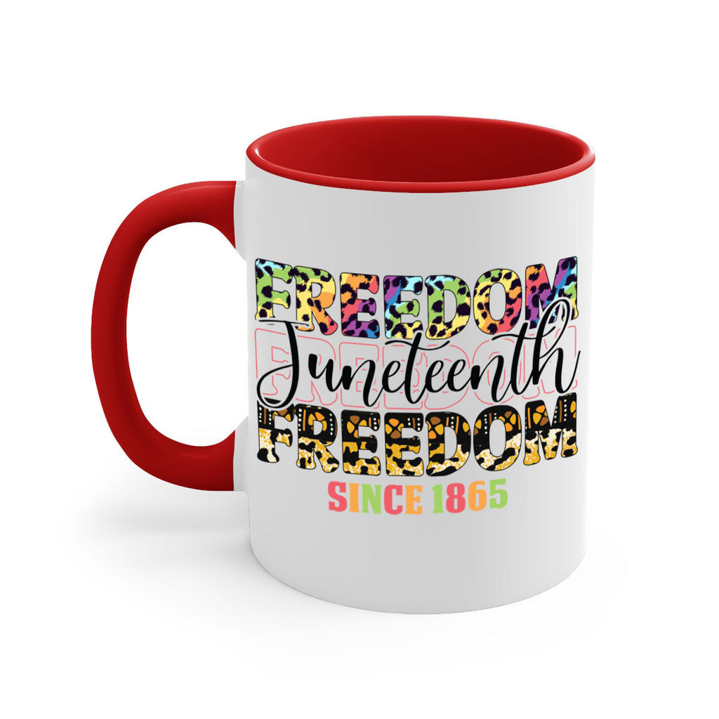 Juneteenth Freedom Since 1865 Png 36#- juneteenth-Mug / Coffee Cup