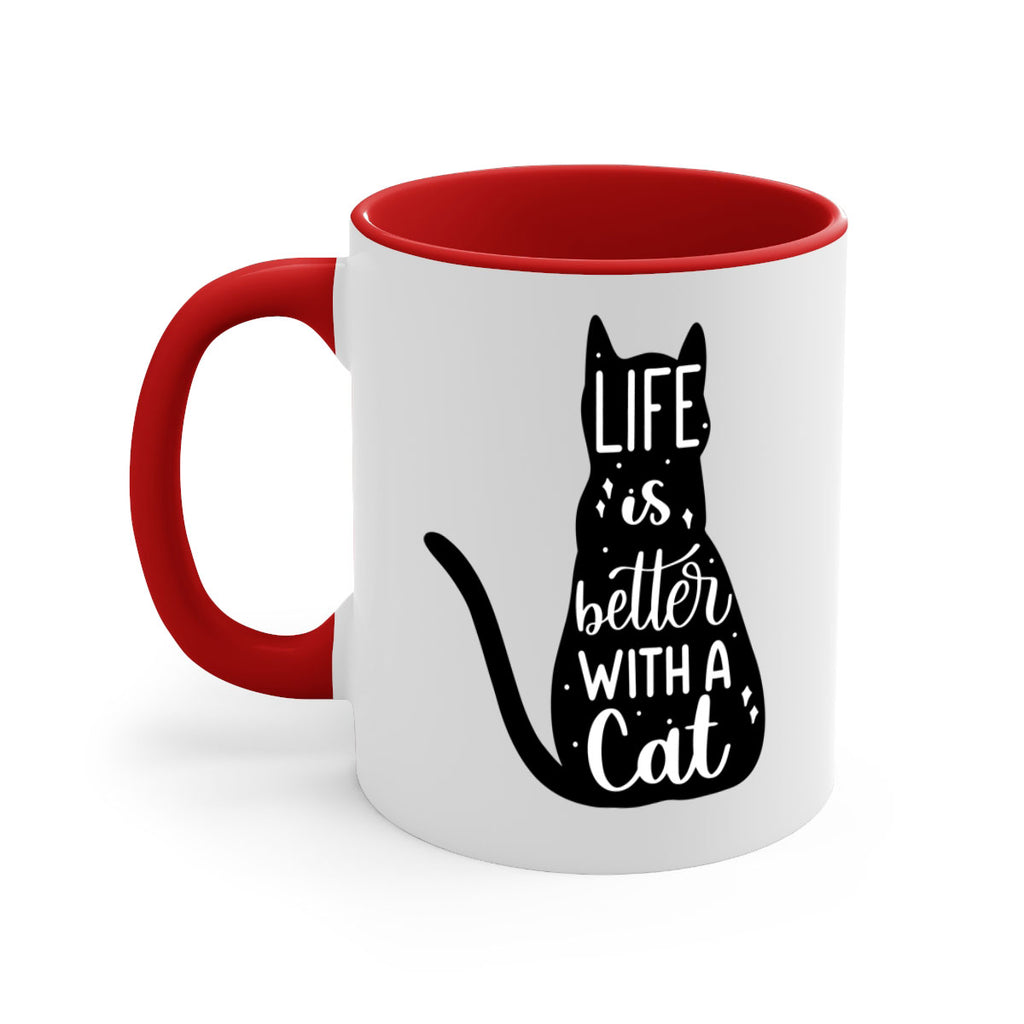 Life Is Better With A Cat Style 98#- cat-Mug / Coffee Cup