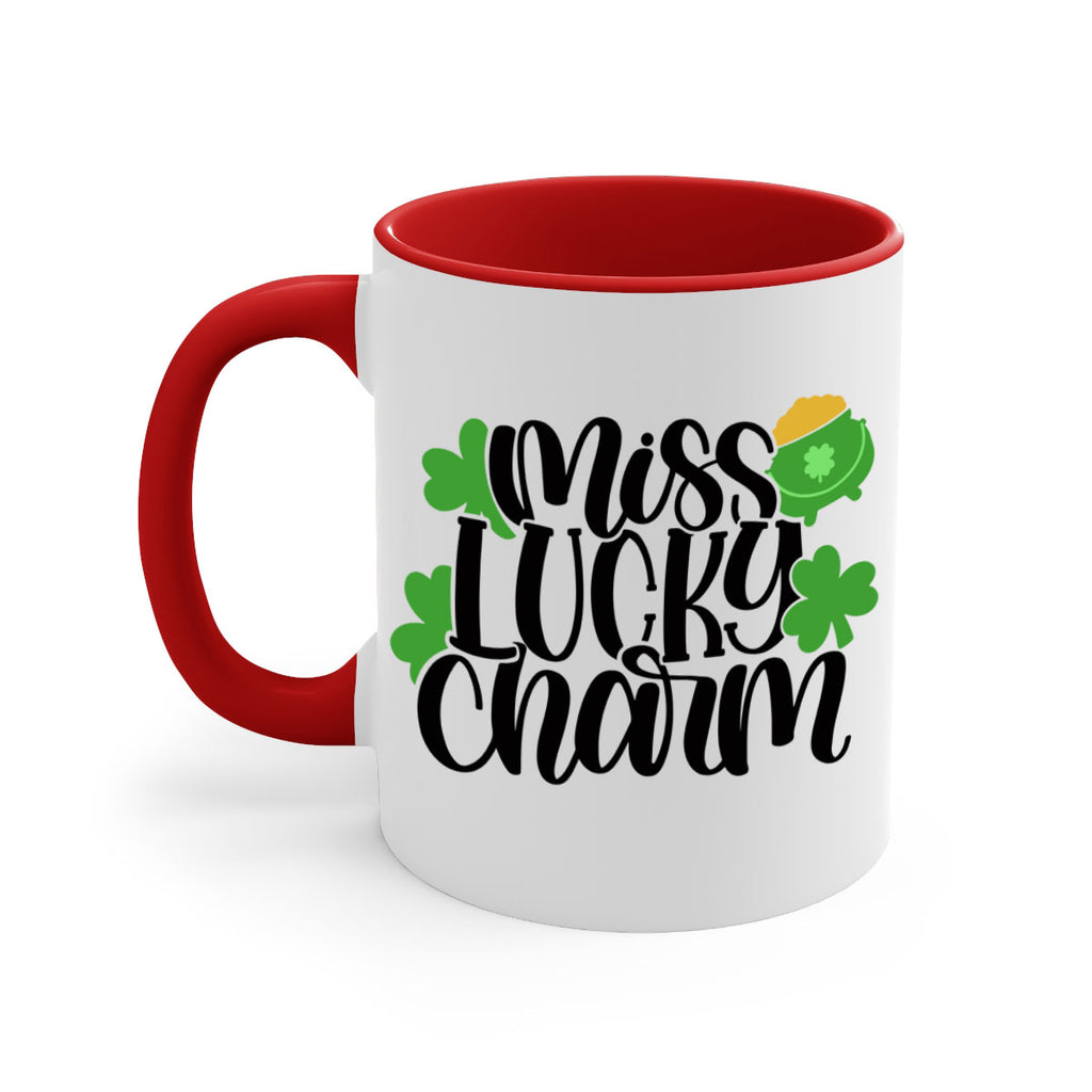 Miss Lucky Charm Style 48#- St Patricks Day-Mug / Coffee Cup