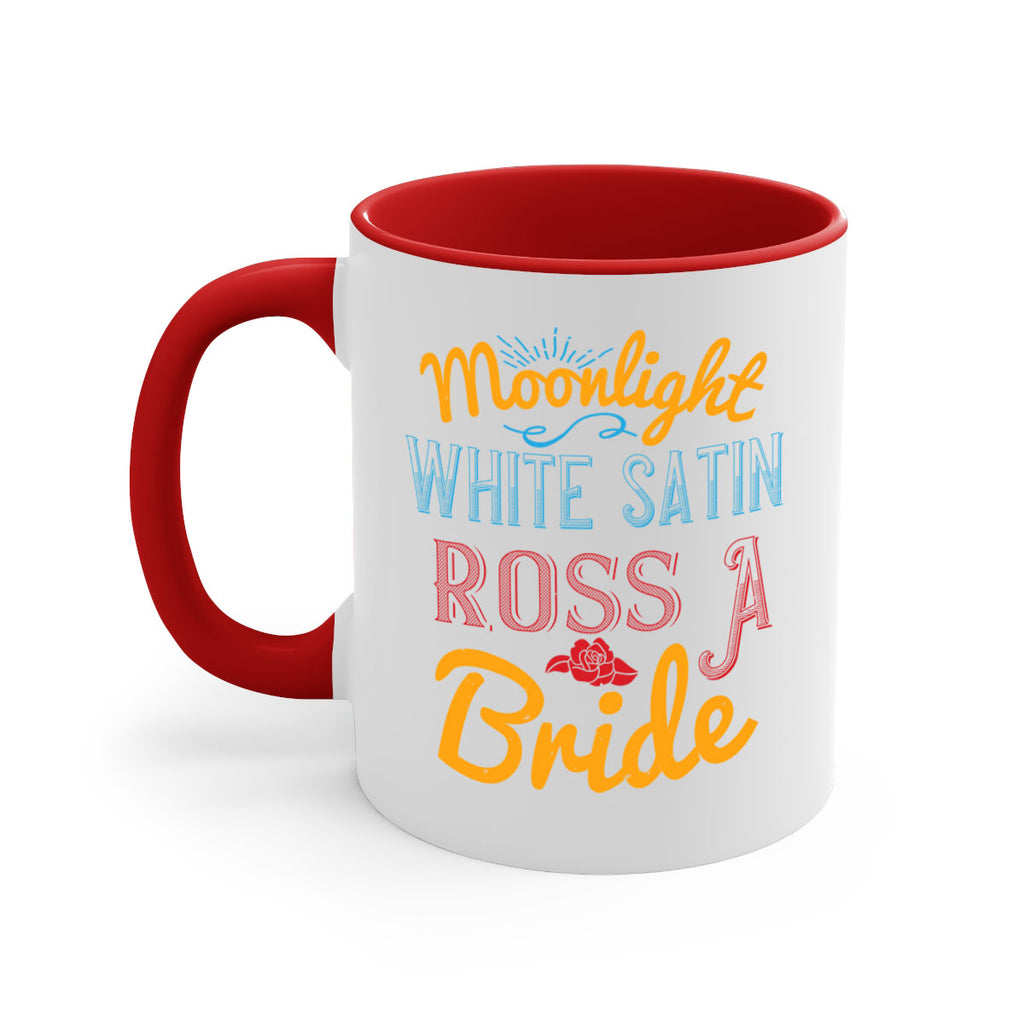 Moonlight white satin ross a bride 42#- bride-Mug / Coffee Cup
