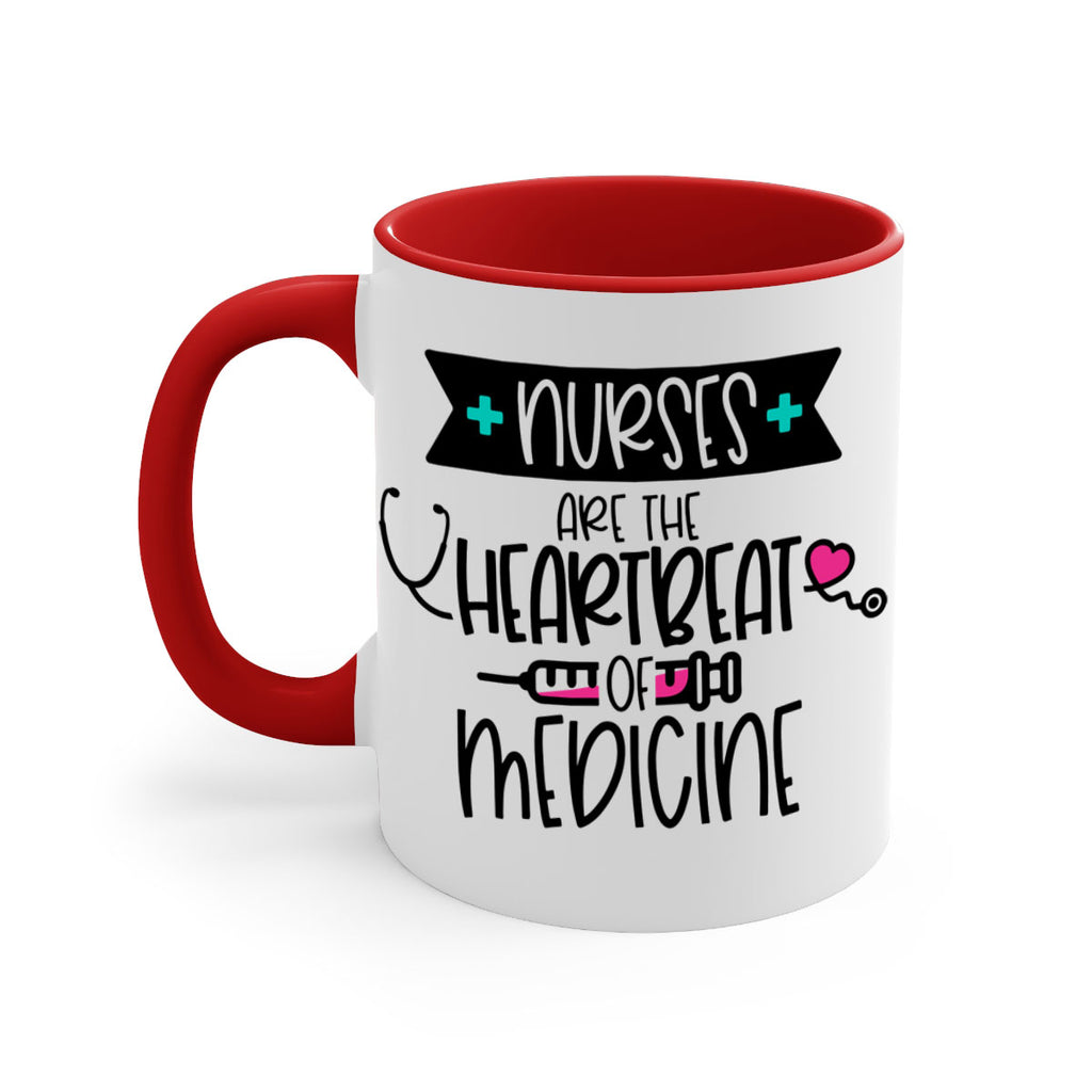 Nurses Are The Heartbeat Of Medicine Style Style 91#- nurse-Mug / Coffee Cup