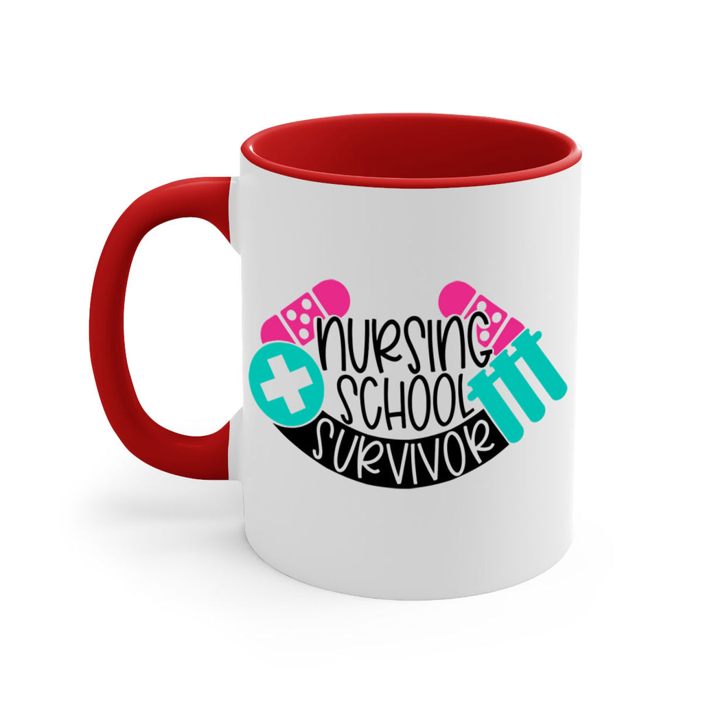 Nursing School Survivor Style Style 64#- nurse-Mug / Coffee Cup