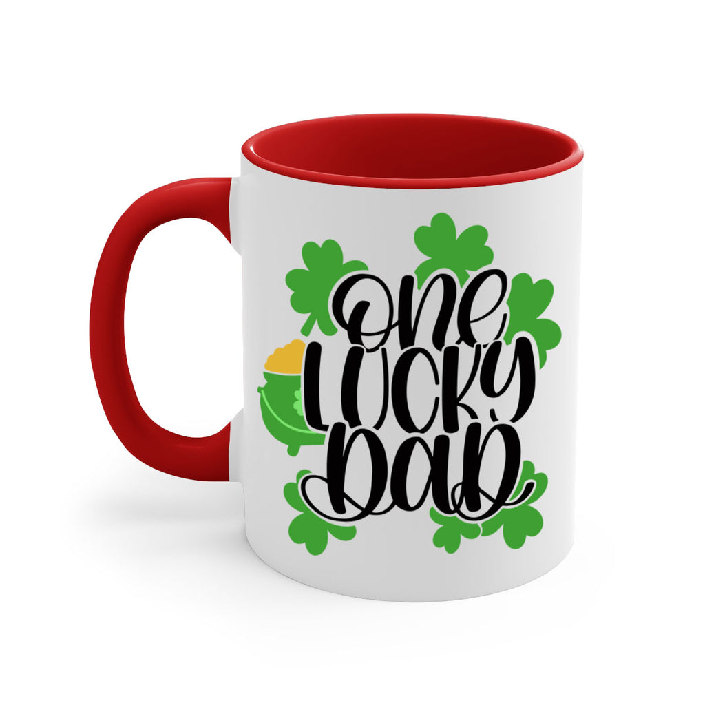 One Lucky Dad Style 43#- St Patricks Day-Mug / Coffee Cup