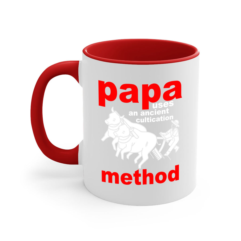 PAPA USES an ancient 113#- grandpa-Mug / Coffee Cup