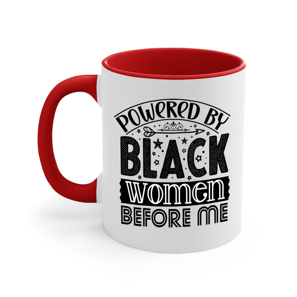 Powered by blackp women before me Style 14#- Black women - Girls-Mug / Coffee Cup