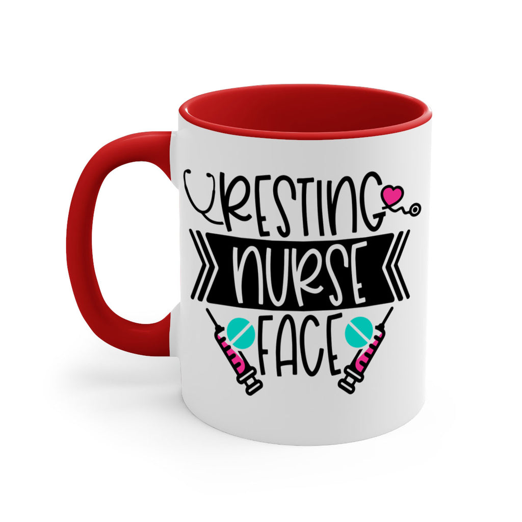 Resting Nurse Face Style Style 58#- nurse-Mug / Coffee Cup