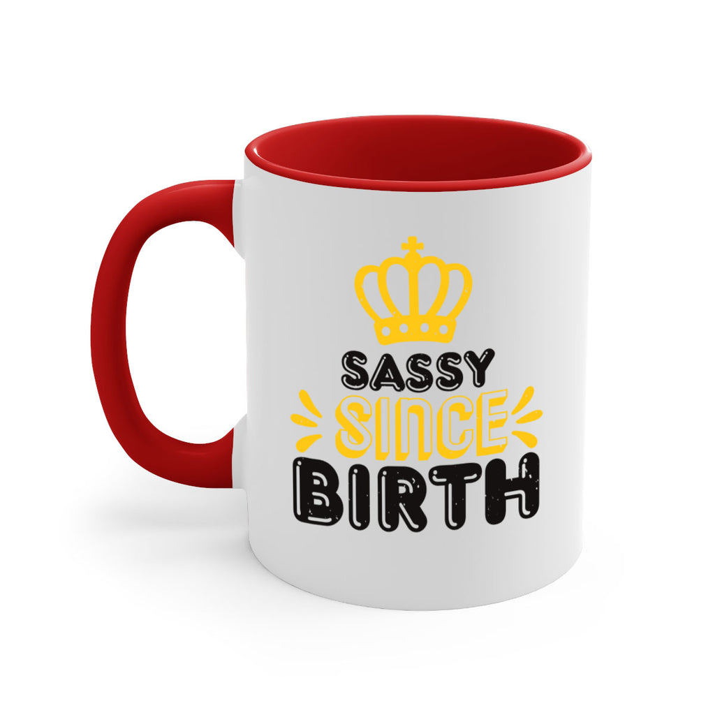 Saddy since birth Style 16#- baby shower-Mug / Coffee Cup