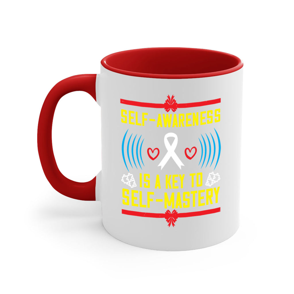 Self wareness is a key to self mastery Style 32#- Self awareness-Mug / Coffee Cup