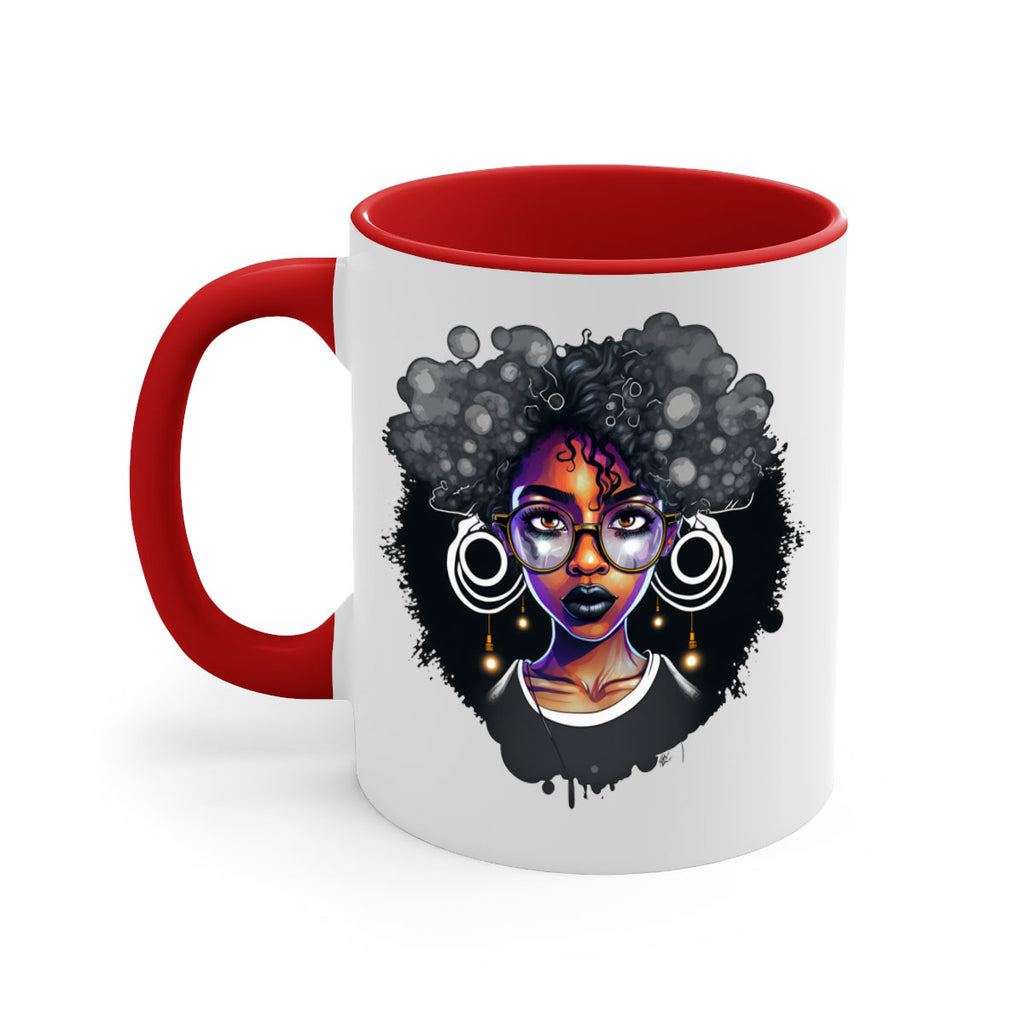 Sparkling Black Girl Design 10#- Black women - Girls-Mug / Coffee Cup