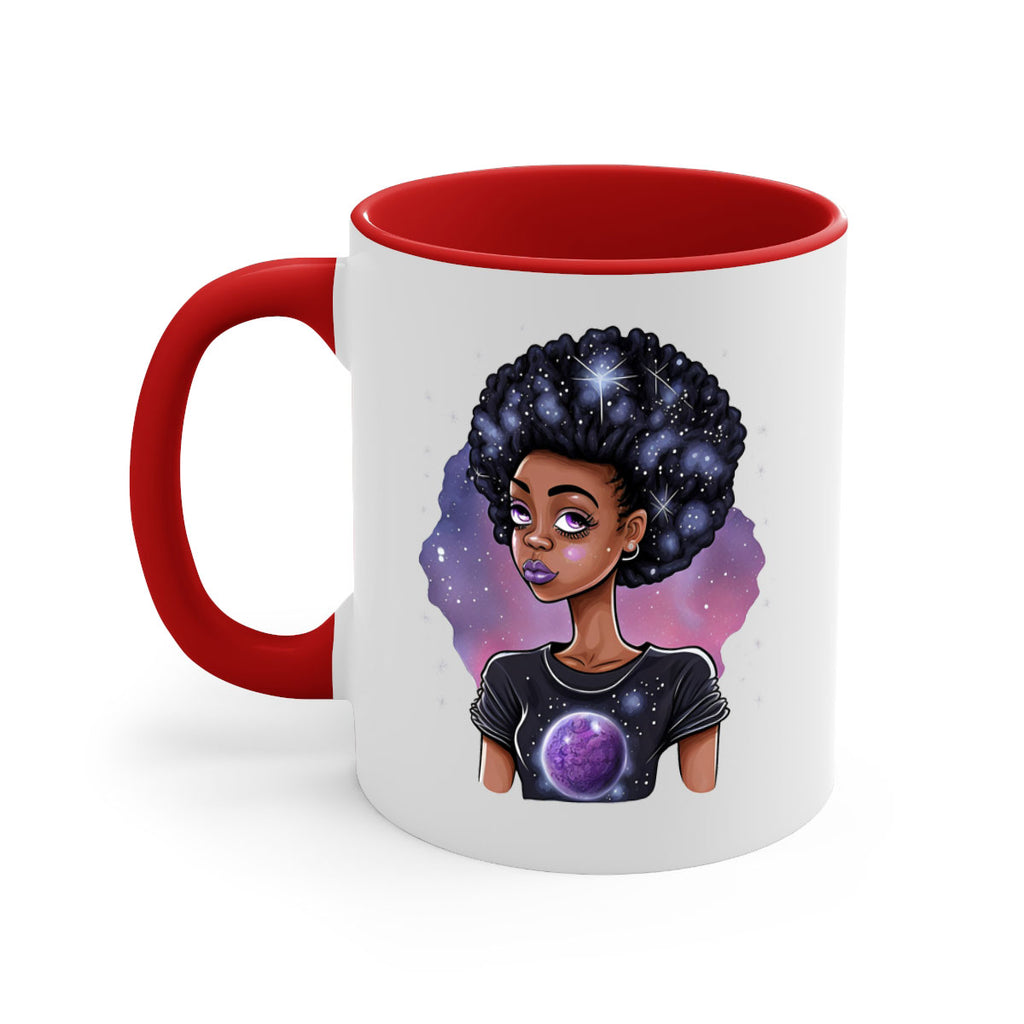Sparkling Black Girl Design 11#- Black women - Girls-Mug / Coffee Cup