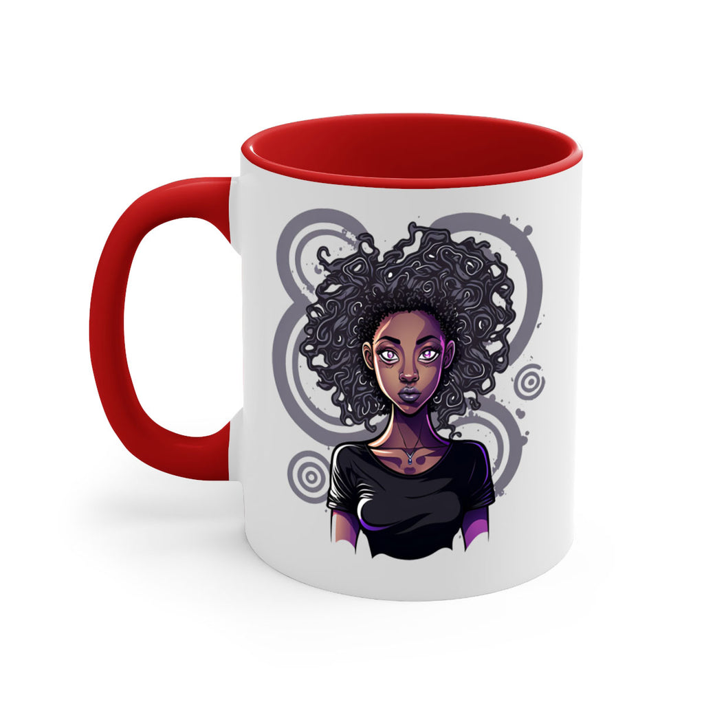 Sparkling Black Girl Design 14#- Black women - Girls-Mug / Coffee Cup