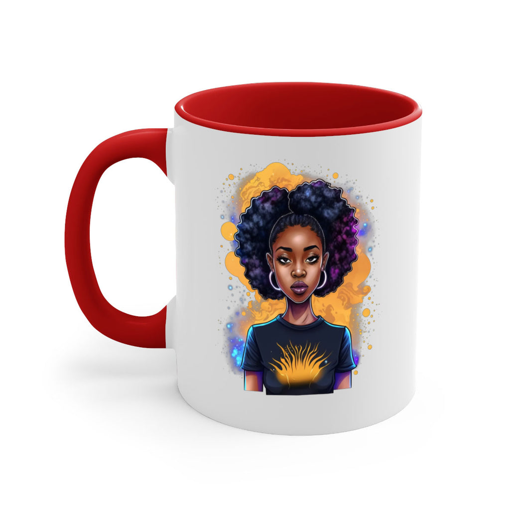 Sparkling Black Girl Design 15#- Black women - Girls-Mug / Coffee Cup