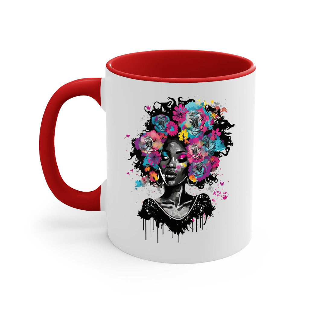 Sparkling Black Girl Design 17#- Black women - Girls-Mug / Coffee Cup