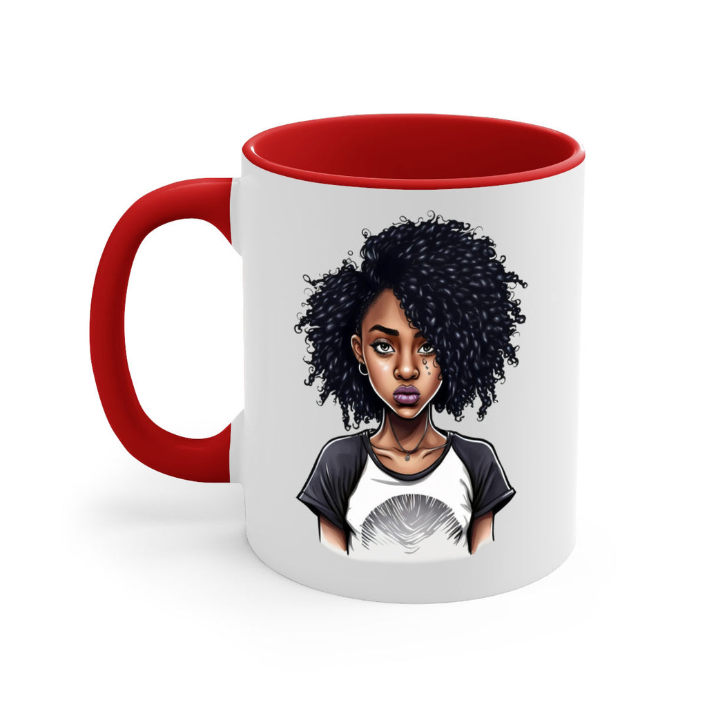 Sparkling Black Girl Design 18#- Black women - Girls-Mug / Coffee Cup