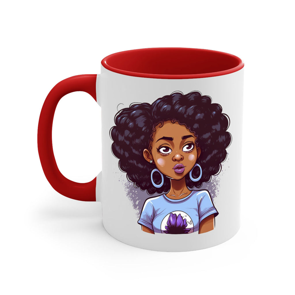 Sparkling Black Girl Design 20#- Black women - Girls-Mug / Coffee Cup