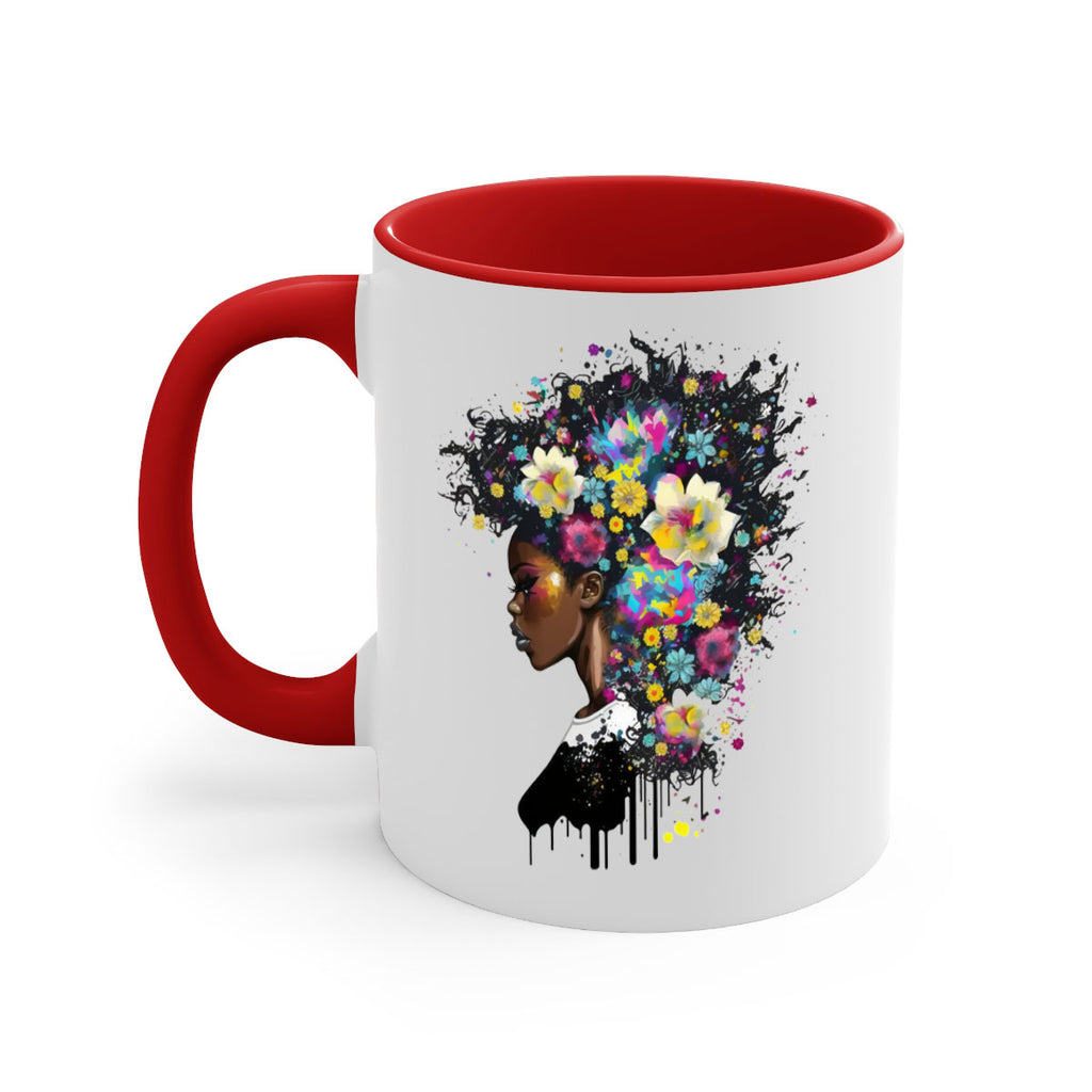 Sparkling Black Girl Design 2#- Black women - Girls-Mug / Coffee Cup
