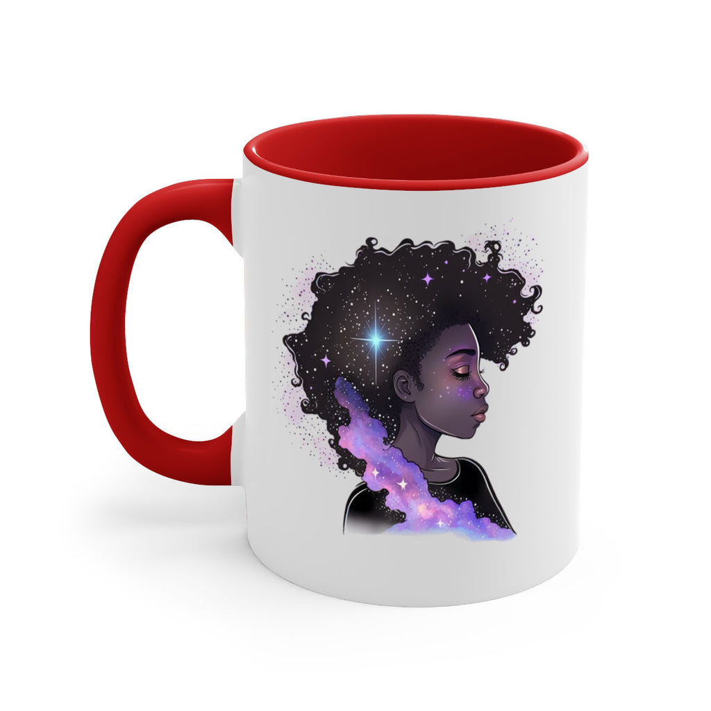 Sparkling Black Girl Design 4#- Black women - Girls-Mug / Coffee Cup