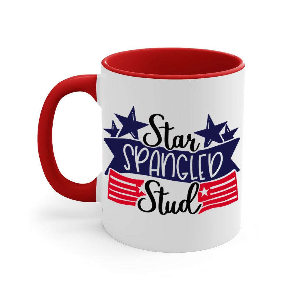 Star Spangled Stud Style 173#- 4th Of July-Mug / Coffee Cup