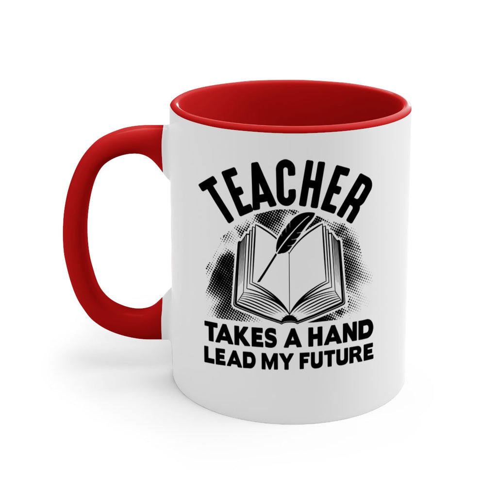 Teacher take a hand Style 202#- teacher-Mug / Coffee Cup