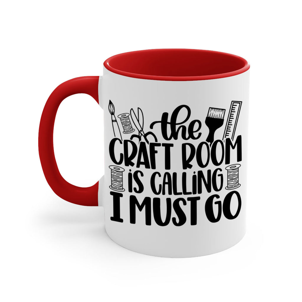 The Craft Room Is Calling 6#- crafting-Mug / Coffee Cup