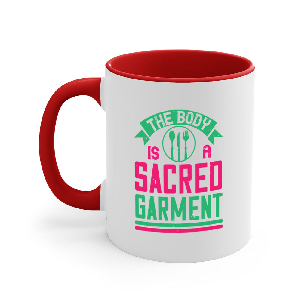 The body is a sacred garment Style 14#- World Health-Mug / Coffee Cup
