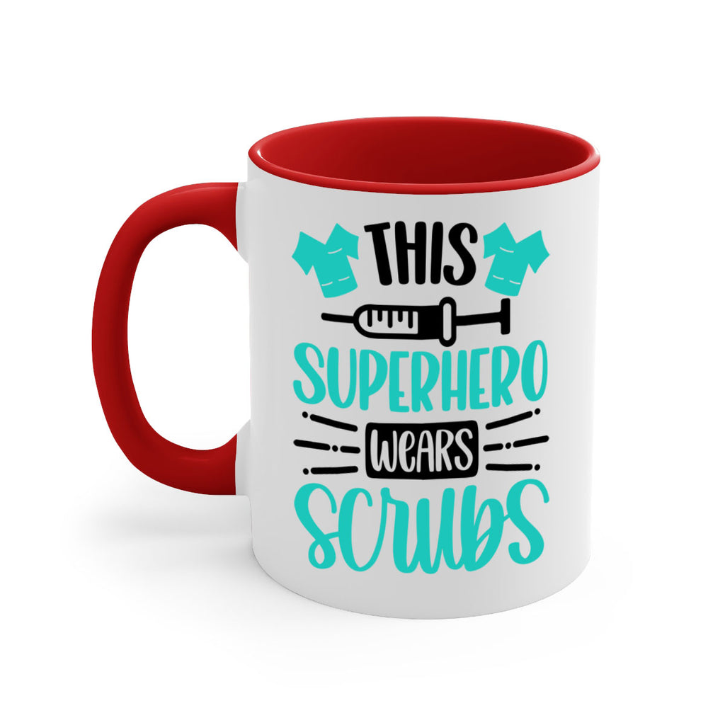 This Superhero Wears Style Style 18#- nurse-Mug / Coffee Cup