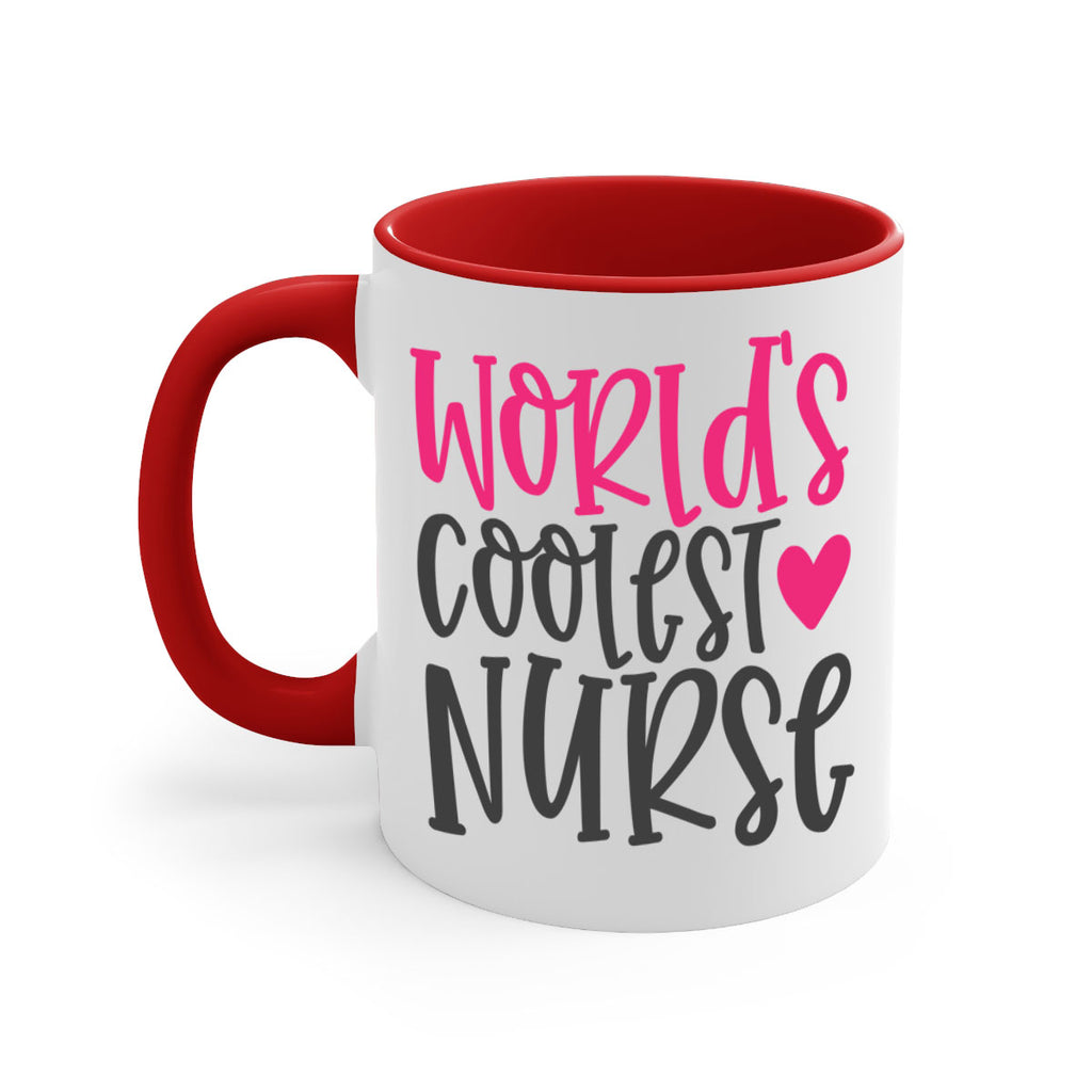 Worlds Coolest Nurse Style 342#- nurse-Mug / Coffee Cup