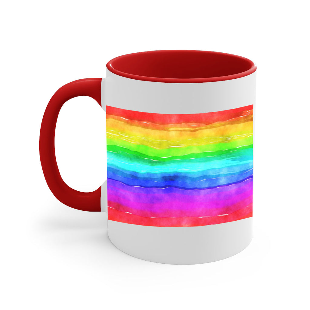 abstract rainbow 18#- lgbt-Mug / Coffee Cup