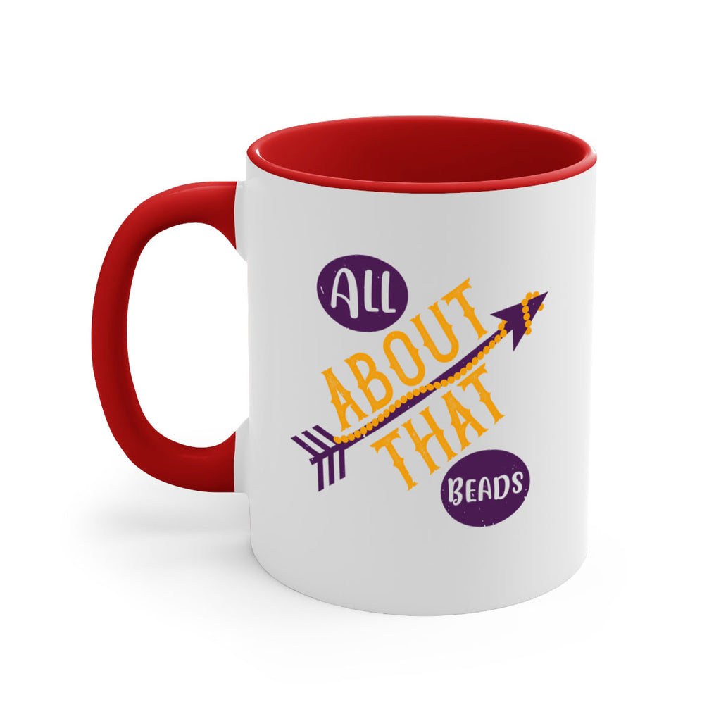 all about that beads 62#- mardi gras-Mug / Coffee Cup