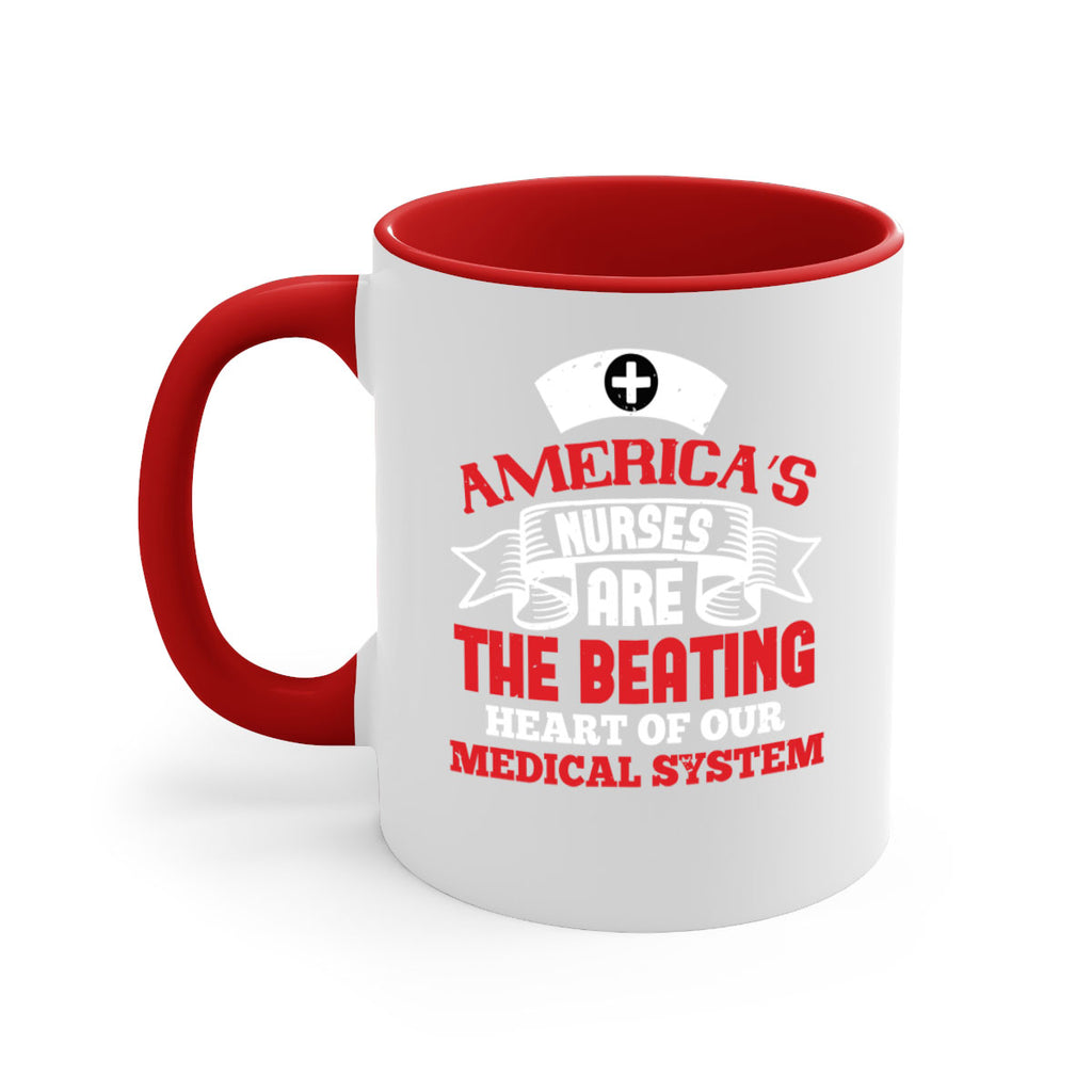 americas nurses are Style 295#- nurse-Mug / Coffee Cup