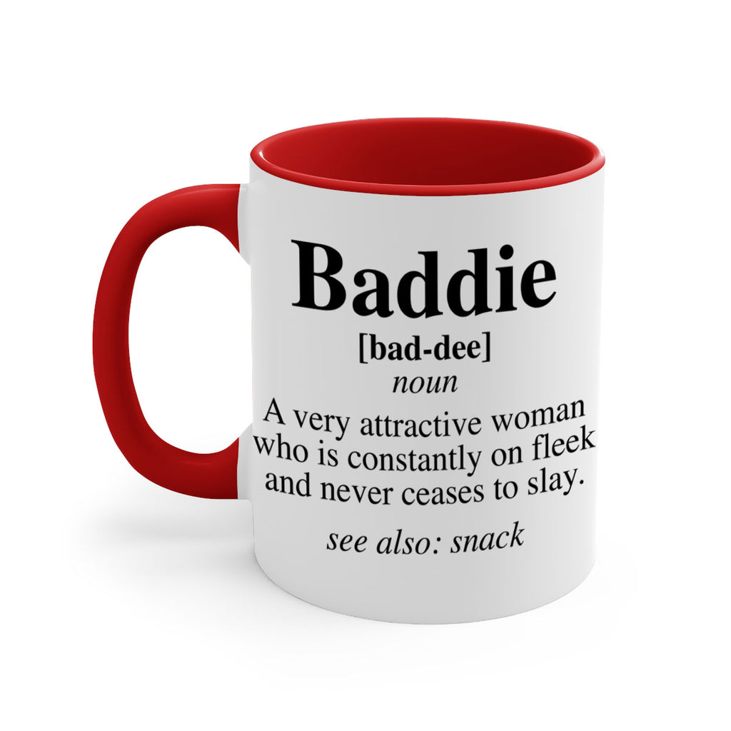 baddie definition 269#- black words - phrases-Mug / Coffee Cup