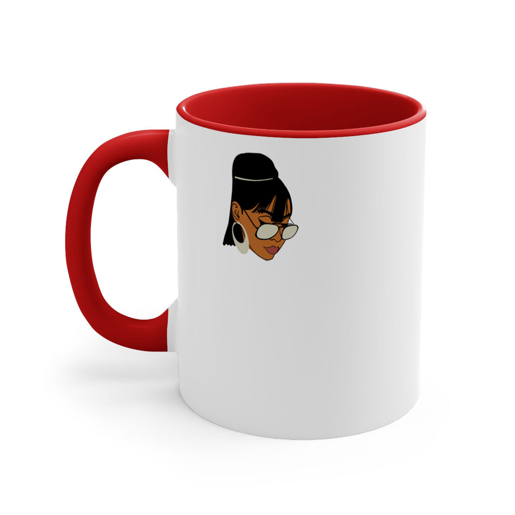 black afro 40#- Black women - Girls-Mug / Coffee Cup