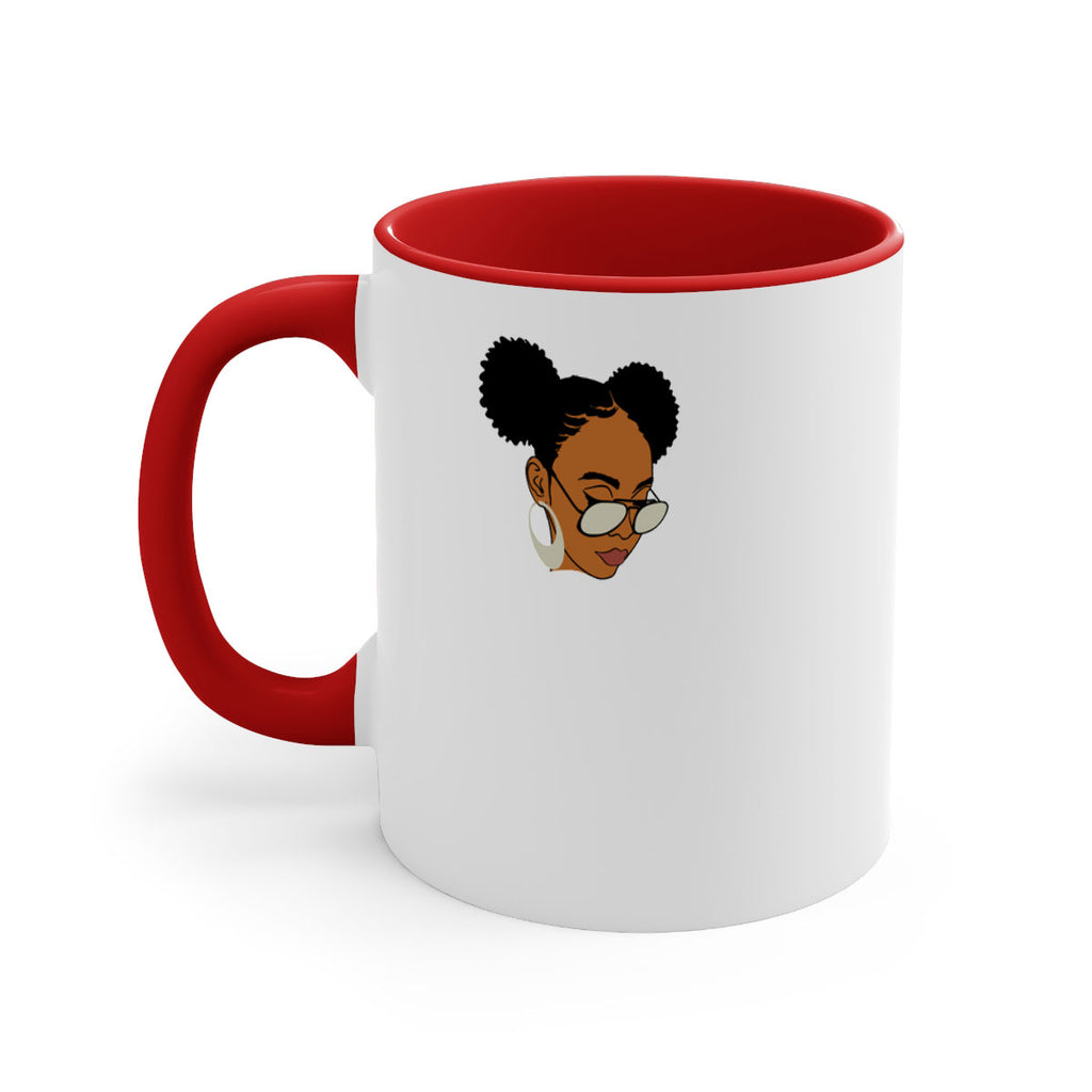 black afro 41#- Black women - Girls-Mug / Coffee Cup